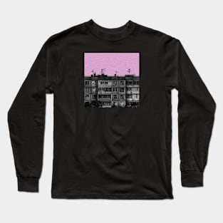 POST-SOVIET PANELKA // Typical russian panel houses Long Sleeve T-Shirt